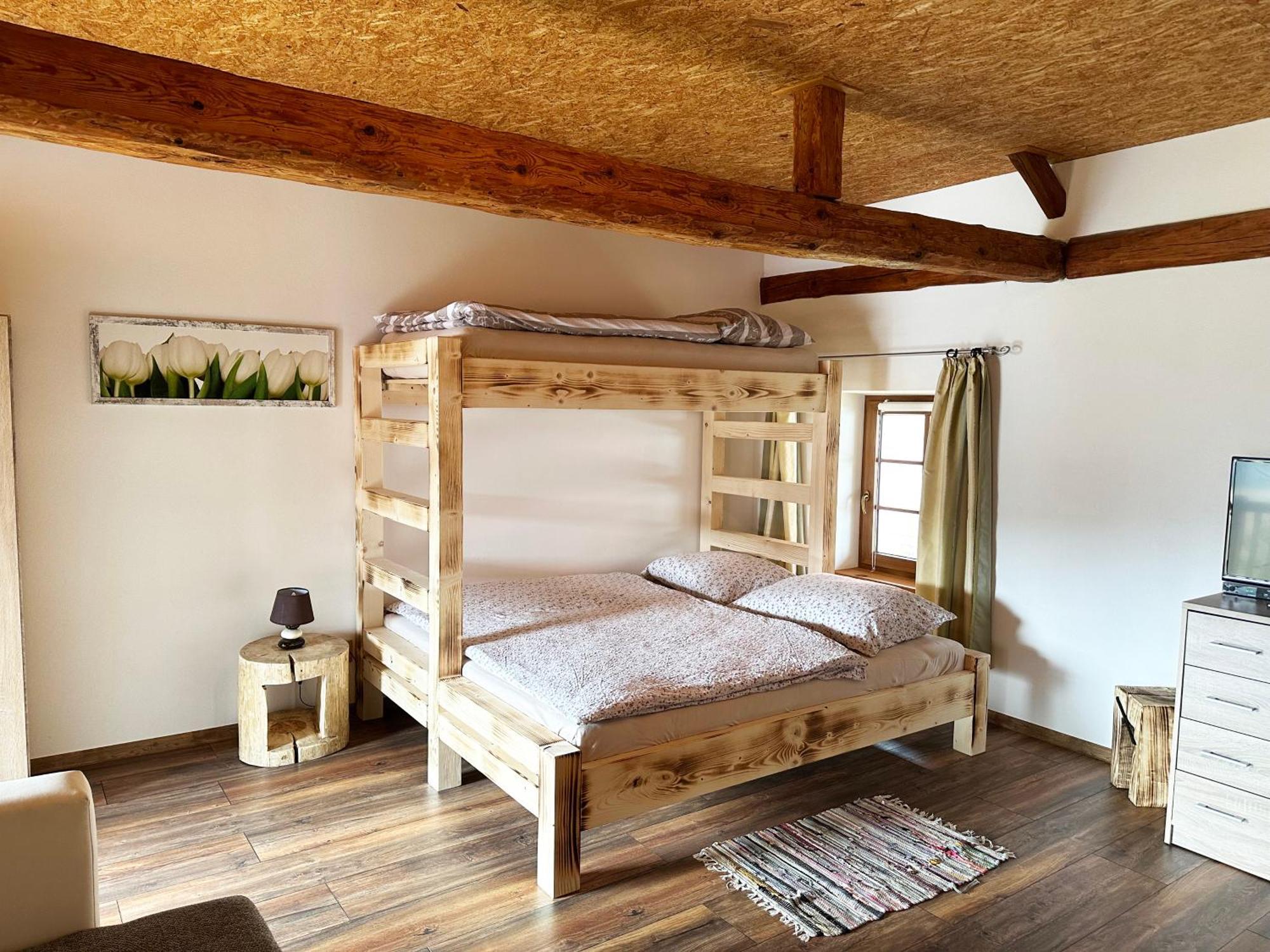 Farma Nahlov Apartment Frymburk Bagian luar foto